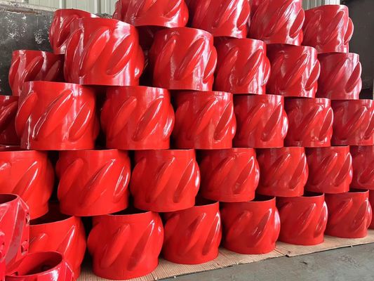 Rustvrij staal behuizing Spiraal Solid Rigid Centralizer API 10D