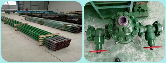Mechanisch Plaatsing of van de Kopplaatsing de muurvat van Uitlopersrod pump heavy