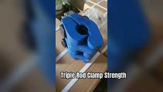 Olieveld Rod Clamp Triple Secure Hold